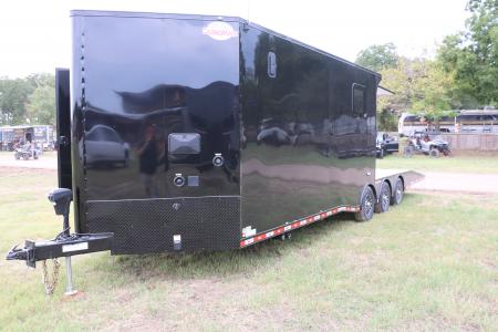 New (ON ORDER) 8.5' X 32' HYBRID ENCLOSED TRAILER W/ LIVING QUARTERS ST# SOLD
