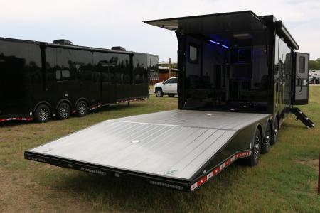New (ON ORDER) 8.5' X 32' HYBRID ENCLOSED TRAILER W/ LIVING QUARTERS ST# SOLD