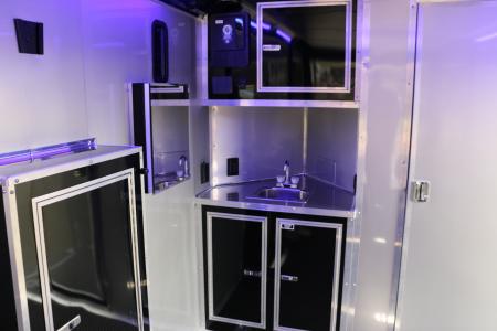 New (ON ORDER) 8.5' X 32' HYBRID ENCLOSED TRAILER W/ LIVING QUARTERS ST# SOLD