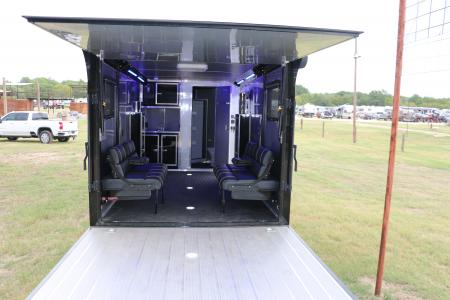 New (ON ORDER) 8.5' X 32' HYBRID ENCLOSED TRAILER W/ LIVING QUARTERS ST# SOLD