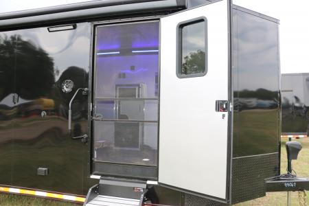 New (ON ORDER) 8.5' X 32' HYBRID ENCLOSED TRAILER W/ LIVING QUARTERS ST# SOLD