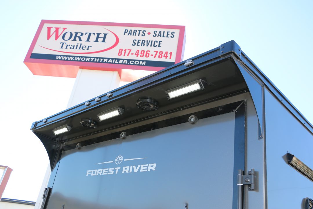 New 24' NOS Package Race Trailer W/Sliding Glass Doors ST# SOLD