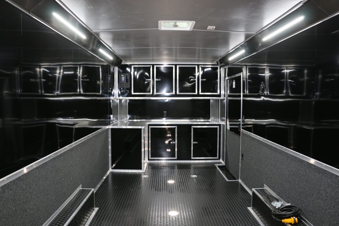 New 24' NOS Package Race Trailer W/Sliding Glass Doors ST# SOLD