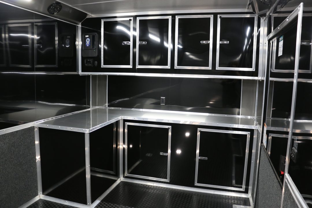 New 24' NOS Package Race Trailer W/Sliding Glass Doors ST# SOLD