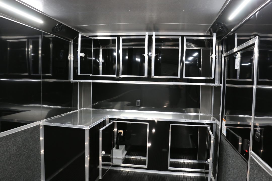 New 24' NOS Package Race Trailer W/Sliding Glass Doors ST# SOLD