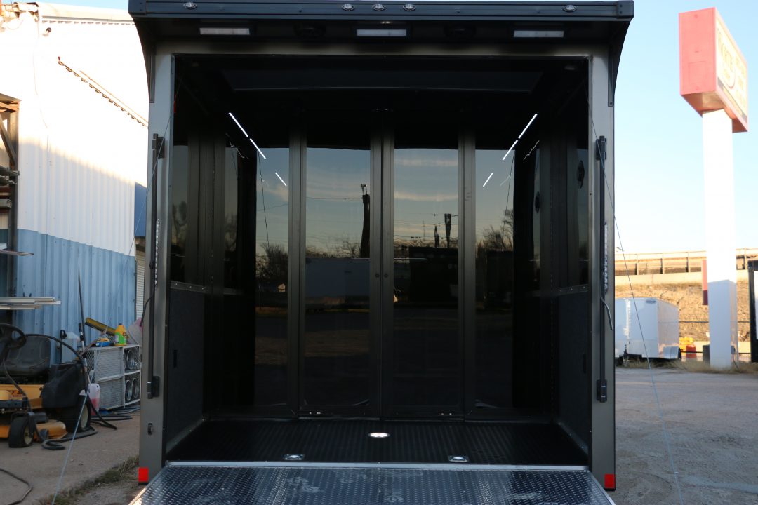 New 24' NOS Package Race Trailer W/Sliding Glass Doors ST# SOLD