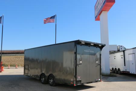 New 24' NOS Package Race Trailer W/Sliding Glass Doors ST# SOLD