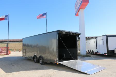 New 24' NOS Package Race Trailer W/Sliding Glass Doors ST# SOLD