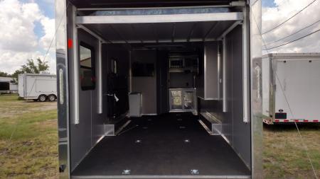 New 24ft MOTORCYLE Trailer with LIVING QUARTERS
