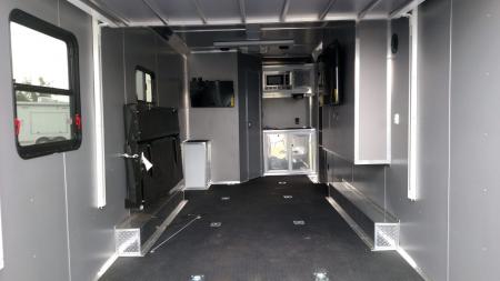 New 24ft MOTORCYLE Trailer with LIVING QUARTERS