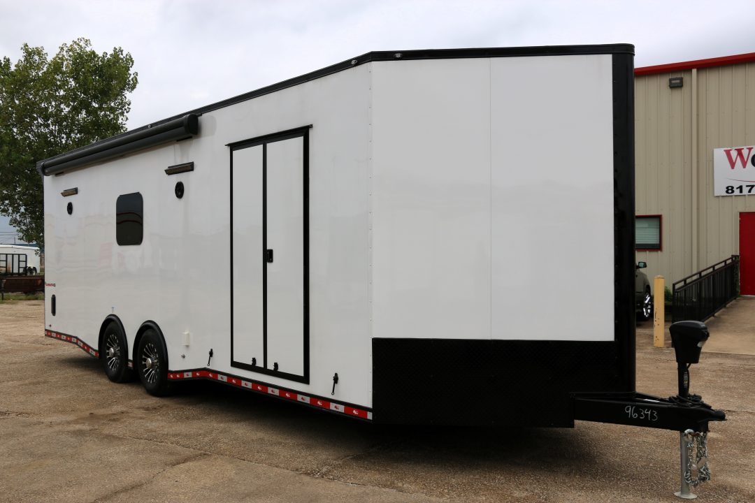 New 26FT RACE TRAILER W/ DRIVE OVER RAMPS ST#96343