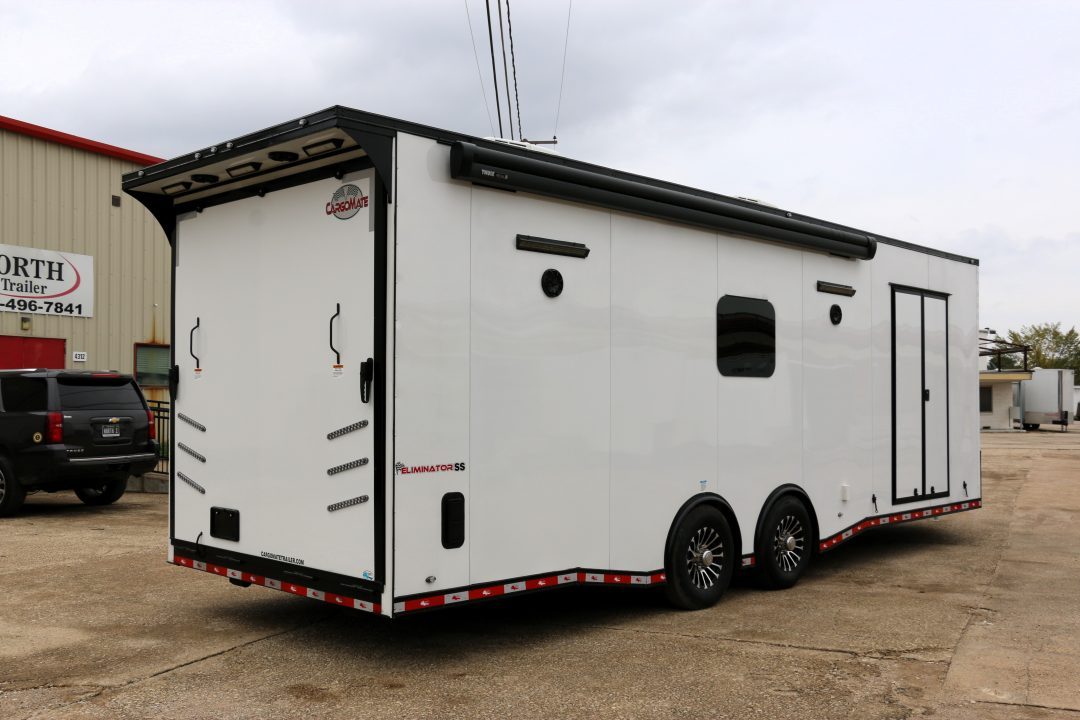 New 26FT RACE TRAILER W/ DRIVE OVER RAMPS ST#96343