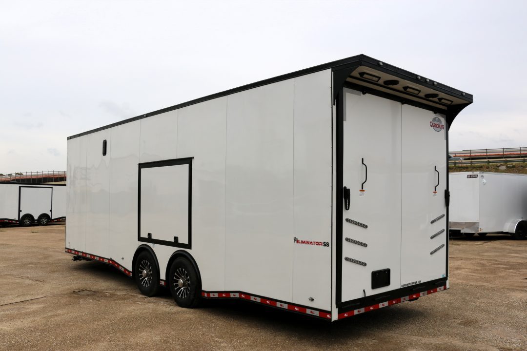New 26FT RACE TRAILER W/ DRIVE OVER RAMPS ST#96343
