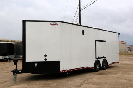 New 26FT RACE TRAILER W/ DRIVE OVER RAMPS ST#96343