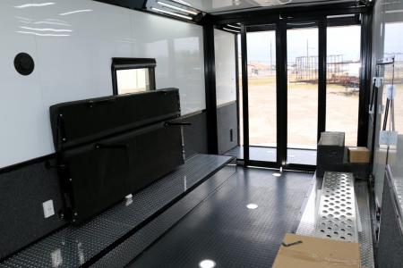 New 26FT RACE TRAILER W/ DRIVE OVER RAMPS ST#96343
