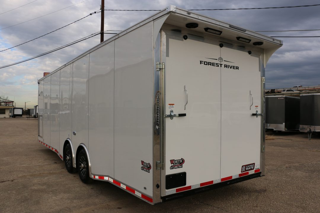 New 28' NOS Package Race Trailer W/ .080 Polycore ST#55770