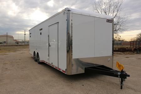 New 28' NOS Package Race Trailer W/ .080 Polycore ST#55770