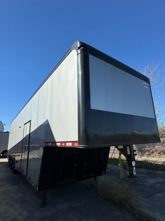 New 38' Gooseneck Super Stock Sprint Car Trailer ST# SOLD