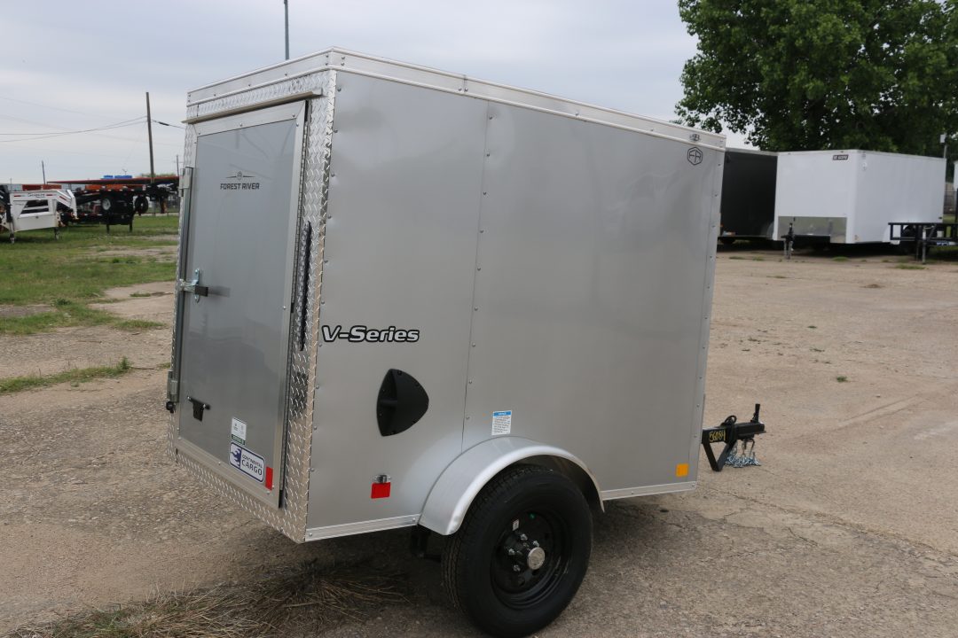New 4 x 6 Enclosed Trailer St#56084
