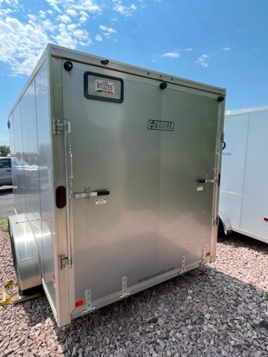 Used 2020 E-Z Hauler 7x14 Cargo / Enclosed Trailer