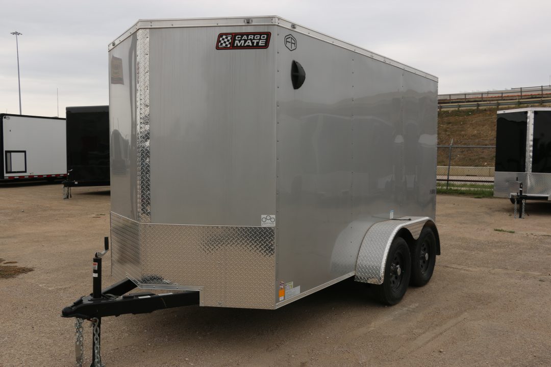 New 6 x 12 EHW Screwless Exterior Tandem Axle st#SOLD