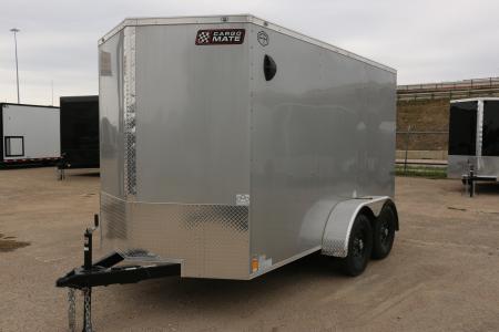 New 6 x 12 EHW Screwless Exterior Tandem Axle st#SOLD