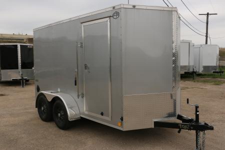 New 6 x 12 EHW Screwless Exterior Tandem Axle st#SOLD