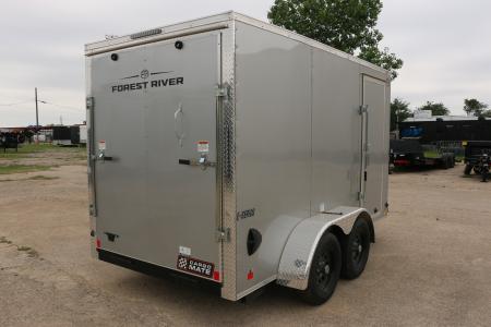 New 6 x 12 EHW Screwless Exterior Tandem Axle st#SOLD