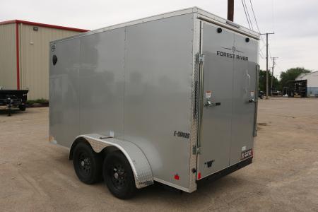 New 6 x 12 EHW Screwless Exterior Tandem Axle st#SOLD