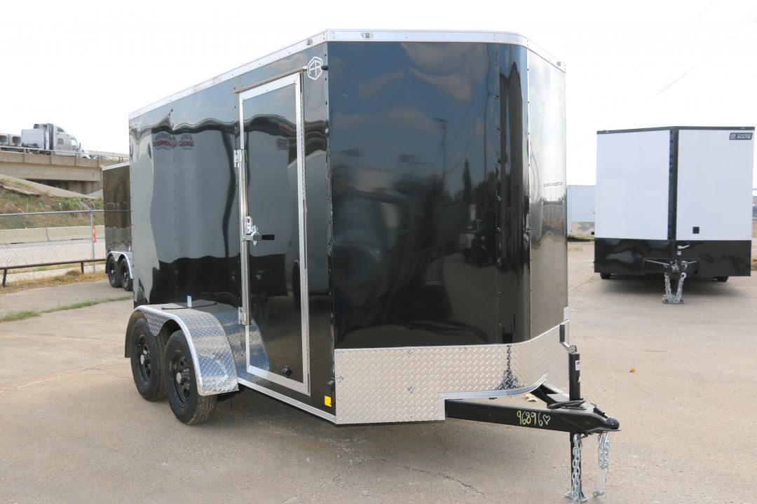New 6 x 12 LEE Semi Screwless Exterior Tandem Axle ST# SOLD