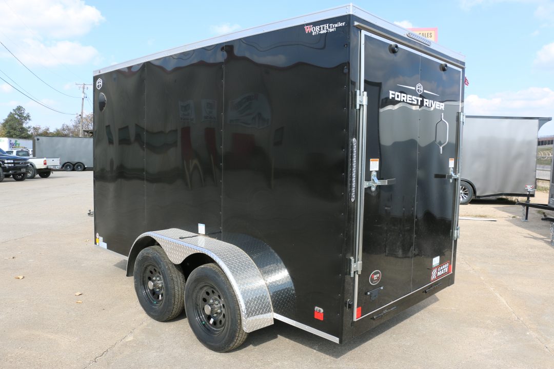 New 6 x 12 LEE Semi Screwless Exterior Tandem Axle ST# SOLD