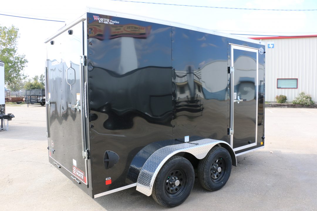 New 6 x 12 LEE Semi Screwless Exterior Tandem Axle ST# SOLD