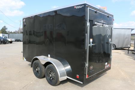 New 6 x 12 LEE Semi Screwless Exterior Tandem Axle ST# SOLD