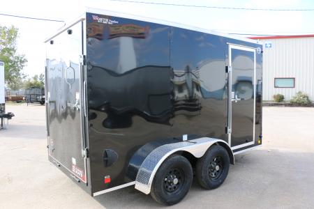 New 6 x 12 LEE Semi Screwless Exterior Tandem Axle ST# SOLD