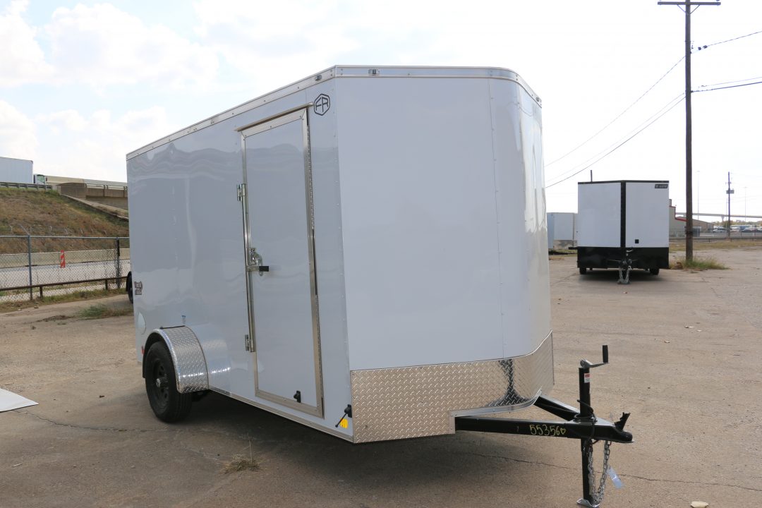 New 6 X 12 Semi Screwless Exterior Single Axle ST# ON ORDER