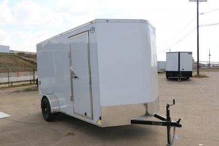 New 6 X 12 Semi Screwless Exterior Single Axle ST# ON ORDER