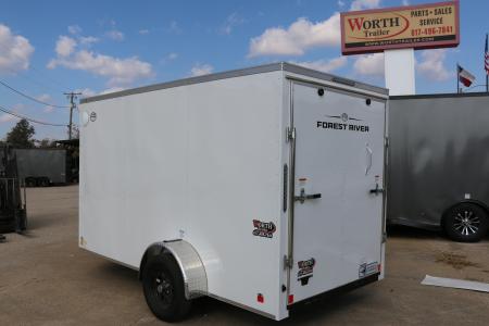 New 6 X 12 Semi Screwless Exterior Single Axle ST# ON ORDER
