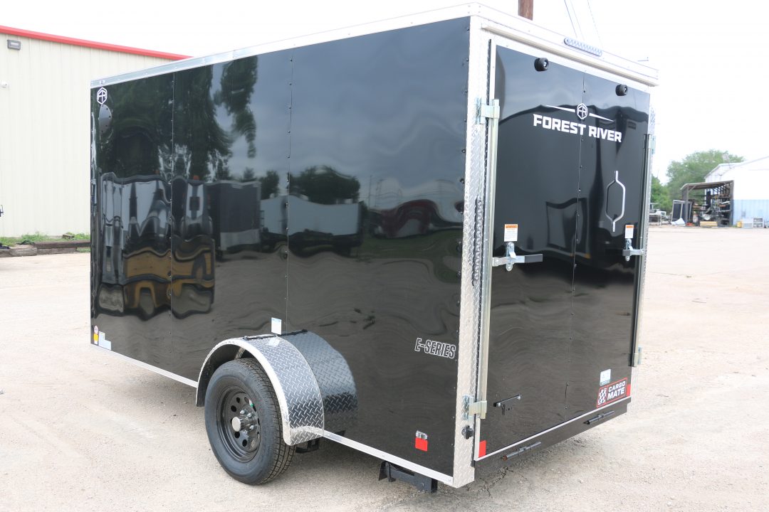New 6X12 SINGLE AXLE ECONO HAULER ST#97628
