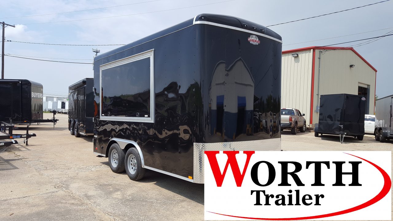 New 7 x 14 Concession Trailer ST# SOLD