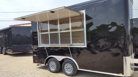 New 7 x 14 Concession Trailer ST# SOLD