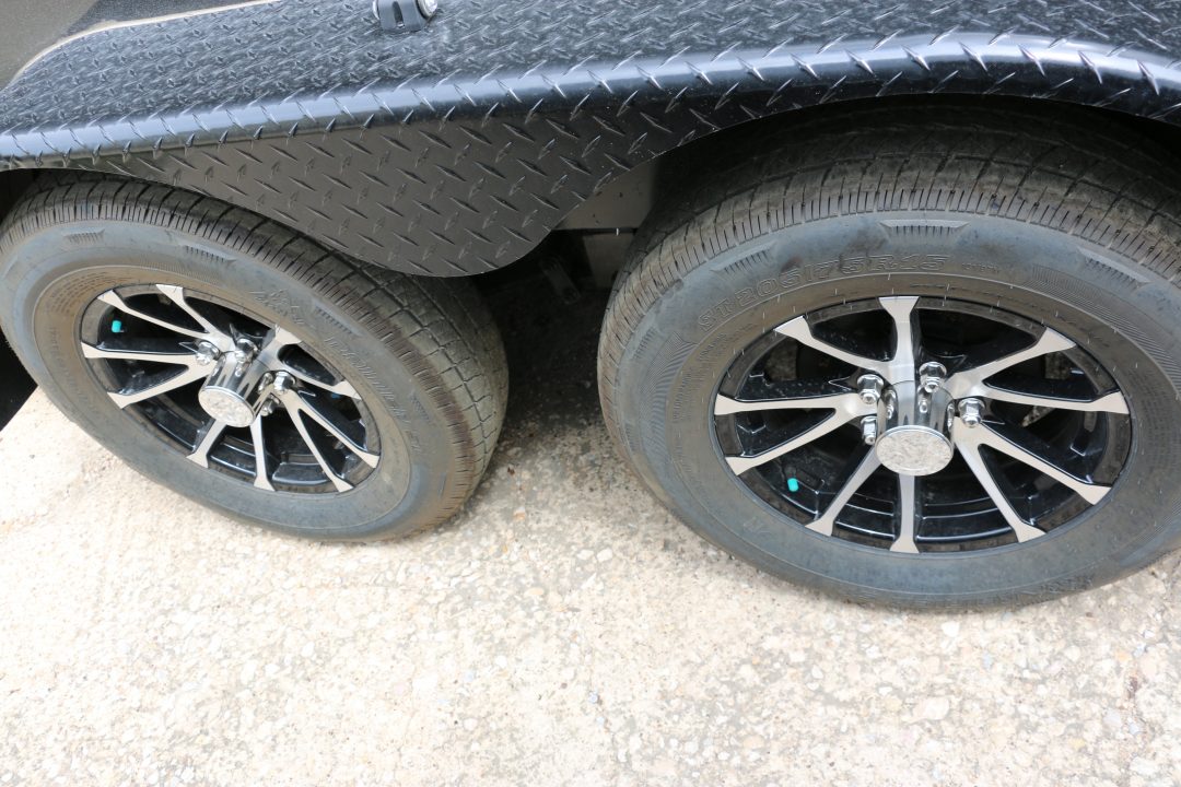 New 7 x 14 V-Low Motorcycle Trailer ST# SOLD