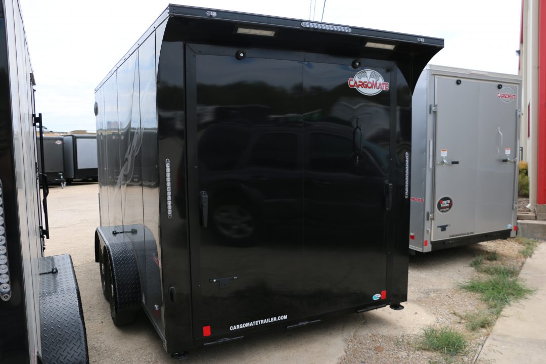 New 7 x 14 V-Low Motorcycle Trailer ST# SOLD