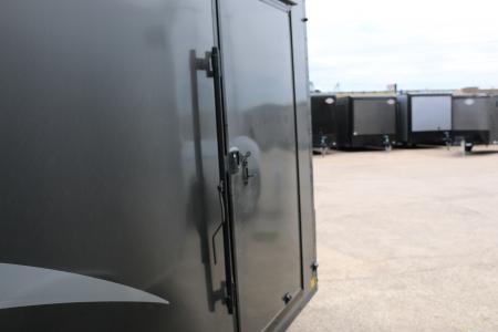 New 7 x 14 V-Low Motorcycle Trailer ST# SOLD