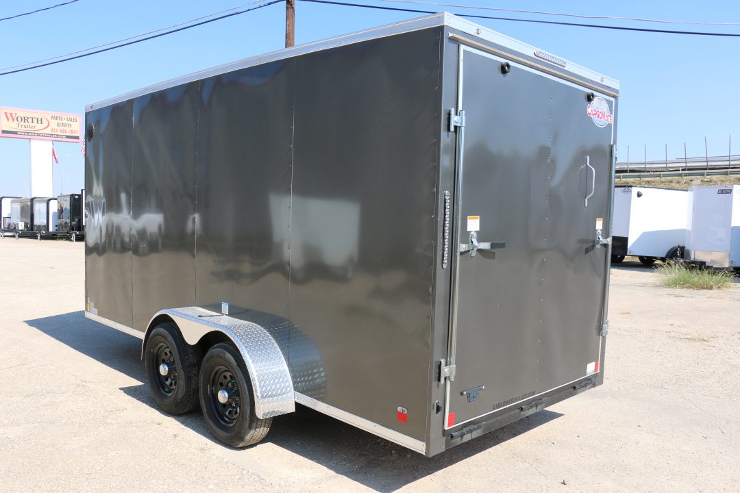 New 7 x 16 Medium Duty Screwed Exterior Tandem Axle St# (ON ORDER)