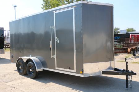 New 7 x 16 Medium Duty Screwed Exterior Tandem Axle St# (ON ORDER)