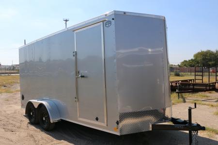 New 7 x 16 Screwed Exterior Tandem Axle St SOLD