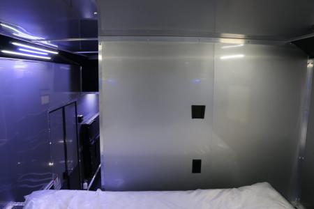 New 2026 Cargo Mate 8.5 X 44 ELIMINATOR SS RACE TRAILER W/ BATH, BED AND MUCH MORE