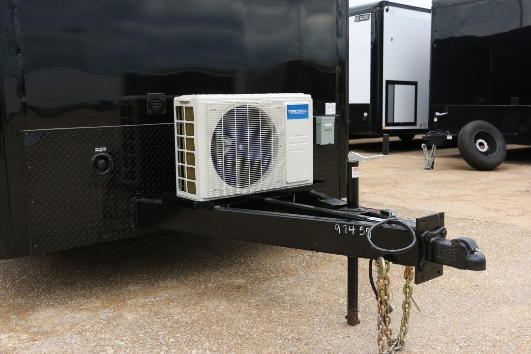 New 8.5"x34' ELIMINATOR SS W/BATHROOM, MINI SPLIT, AWNING AND MORE!