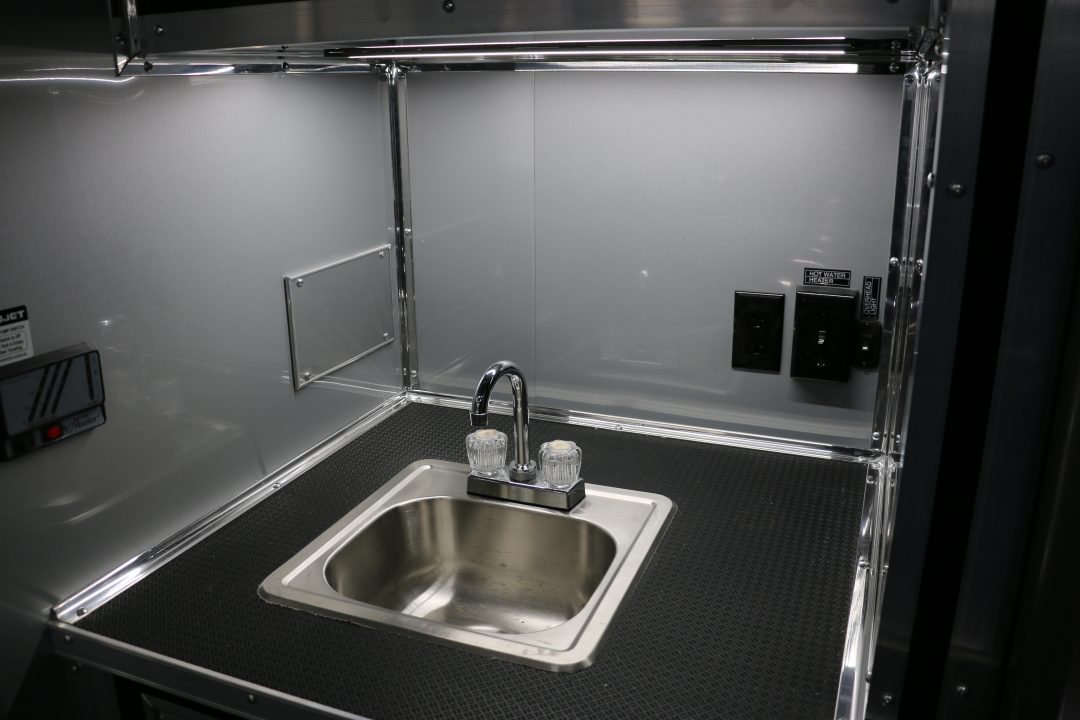 New 8.5"x34' ELIMINATOR SS W/BATHROOM, MINI SPLIT, AWNING AND MORE!