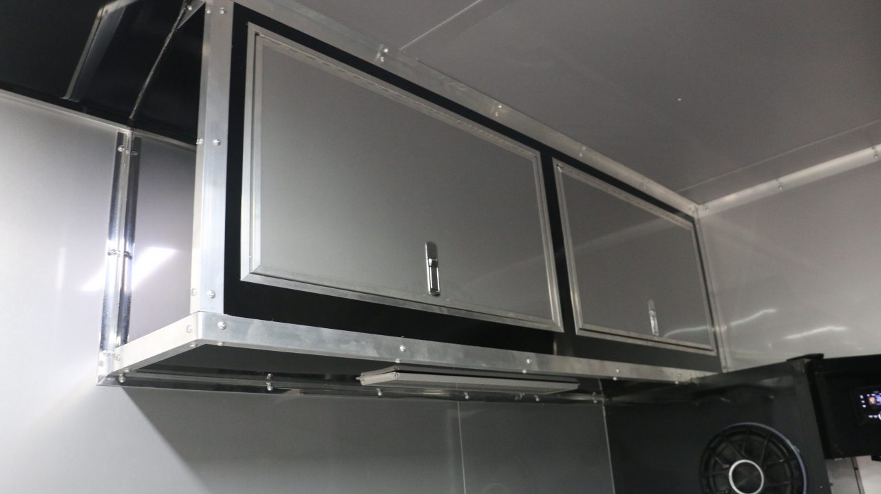 New 8.5' X 44' GOOSENECK RACE CAR TRAILER W/ LIVING QUARTERS